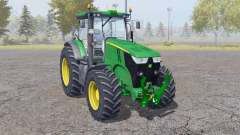 John Deere 7200R interactive control for Farming Simulator 2013