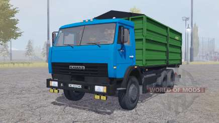 KamAZ 45143 with trailer v2.1 for Farming Simulator 2013