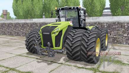 Claas Xerion 4500 Trac VC wheels selection for Farming Simulator 2017