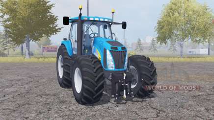New Holland T8020 double wheels for Farming Simulator 2013