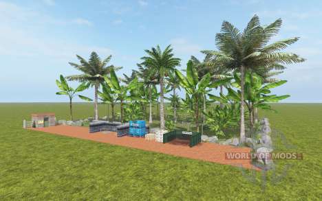 Fruit Farm - Coconut and Banana for Farming Simulator 2017