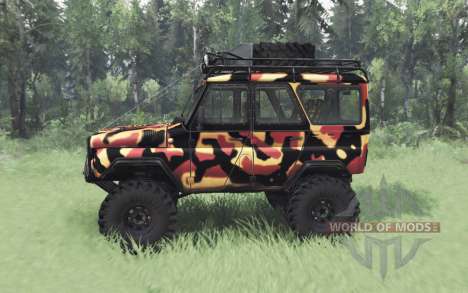 UAZ 31514 Tundra for Spin Tires