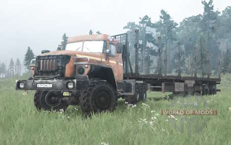 Ural 44202 for Spintires MudRunner