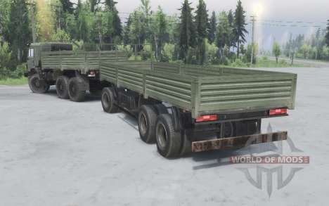 KamAZ 5350 Mustang for Spin Tires