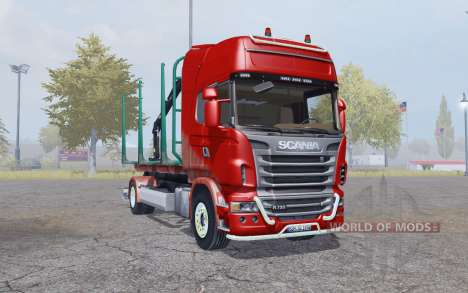 Scania R730 4x4 Timber Truck for Farming Simulator 2013