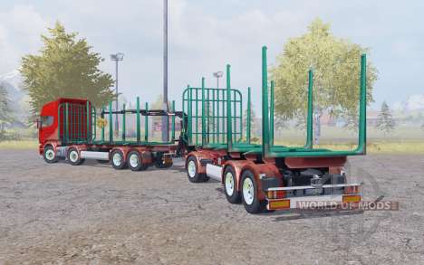 Scania R730 8x8 Timber Truck for Farming Simulator 2013