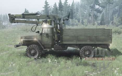 Ural 43206 for Spintires MudRunner