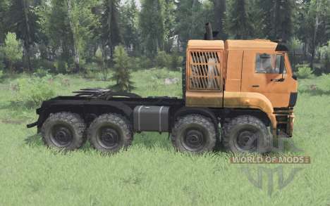 KamAZ 65228 for Spin Tires