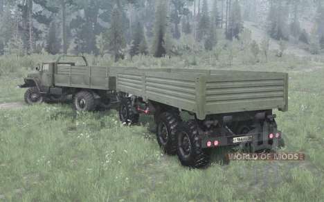 Ural 43206 for Spintires MudRunner
