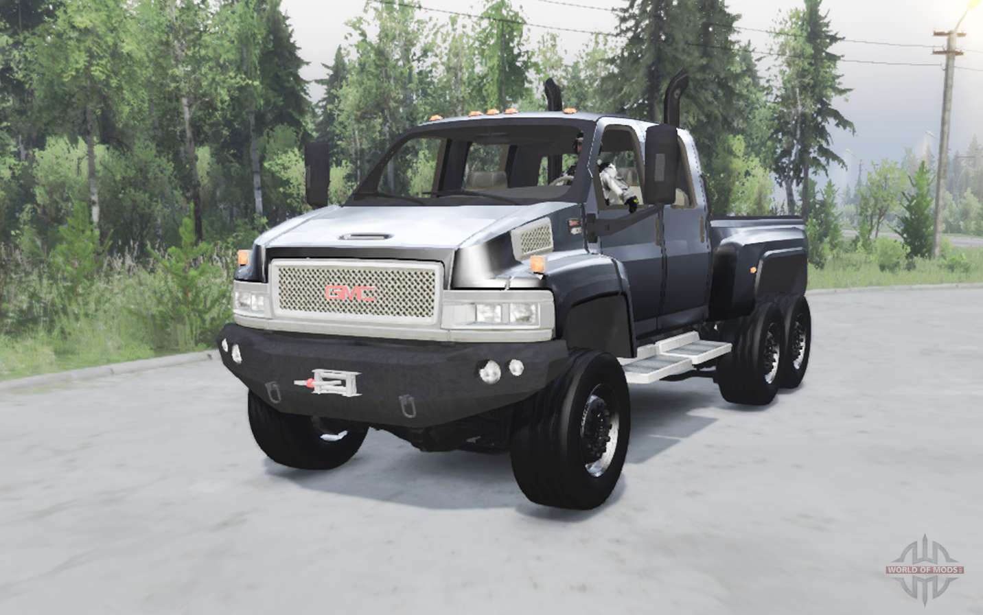 Gmc Topkick C4500 6ᶍ6 For Spin Tires