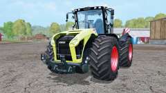 Claas Xerion 4000 Trac VC double wheels for Farming Simulator 2015