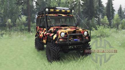 UAZ 31514 Tundra for Spin Tires