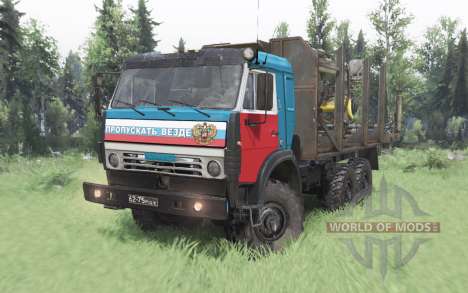 KamAZ 5350 for Spin Tires