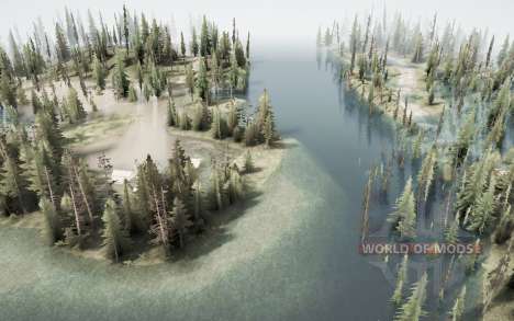 Flooded forest 2 for Spintires MudRunner