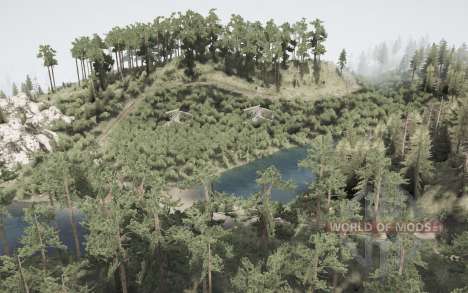 Green nature for Spintires MudRunner