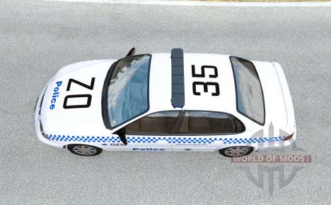 Ibishu Pessima Australian Police for BeamNG Drive