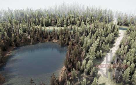 Ghost town for Spintires MudRunner