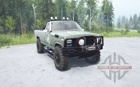 Ford F-150 lifted for Spintires MudRunner