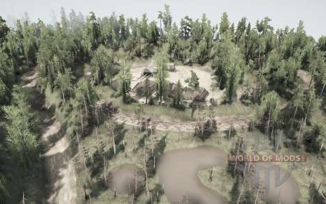 Well road for Spintires MudRunner