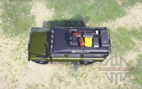 Land Rover Defender 110 for Spintires MudRunner