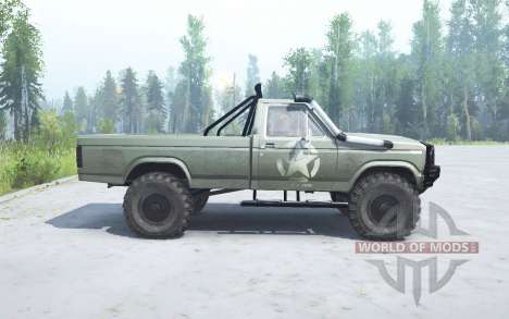 Ford F-150 lifted for Spintires MudRunner