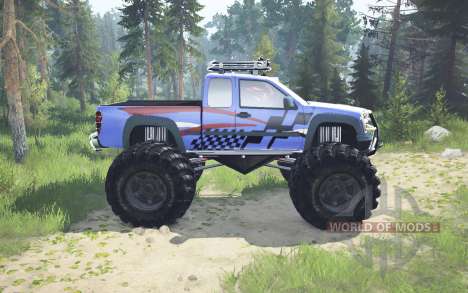 Chevrolet Colorado monster truck for Spintires MudRunner