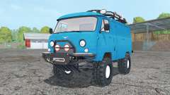 UAZ 452 with a raised suspension for Farming Simulator 2015