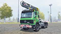 Mercedes-Benz 2631 S timber loader v2.0 for Farming Simulator 2013