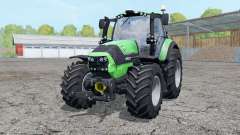 Deutz-Fahr Agrotron 6190 TTV wheels weightᶊ for Farming Simulator 2015