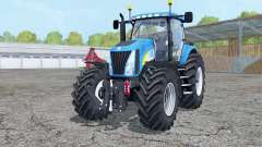 New Holland TG285 with weight for Farming Simulator 2015