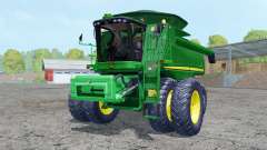 John Deere 9770 STS dual front wheels for Farming Simulator 2015