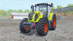 Claas Axion 850 with weight for Farming Simulator 2015