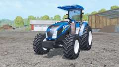 New Holland T4.75 front loader for Farming Simulator 2015