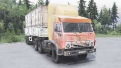 KamAZ-5410 6x4 for Spin Tires