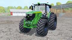 John Deere 6210R front loader for Farming Simulator 2015