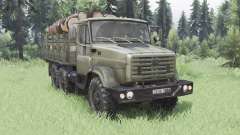 ZIL-4334 6x6 for Spin Tires