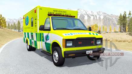 Gavril H-Series Ambulance New Zealand v0.3.2 for BeamNG Drive