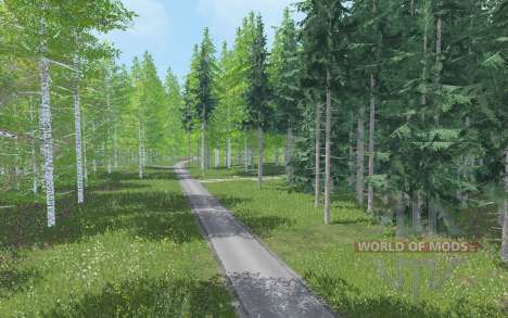 Thick Forest for Farming Simulator 2015
