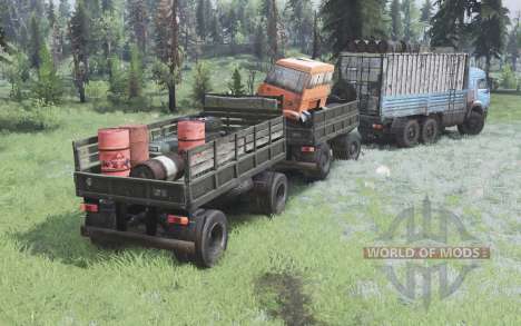 KamAZ-43118 for Spin Tires