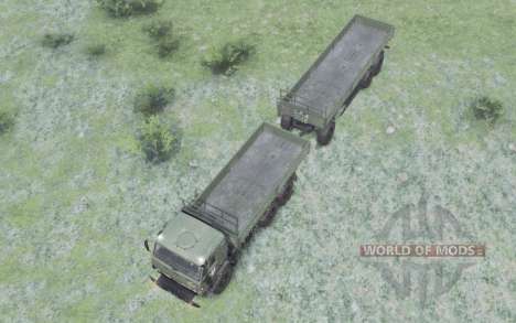 KamAZ 53501 Mustang for Spin Tires