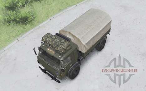 KamAZ-43501 Mustang for Spin Tires