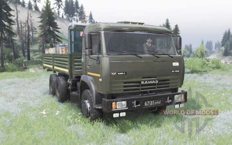 KamAZ 53228 for Spin Tires