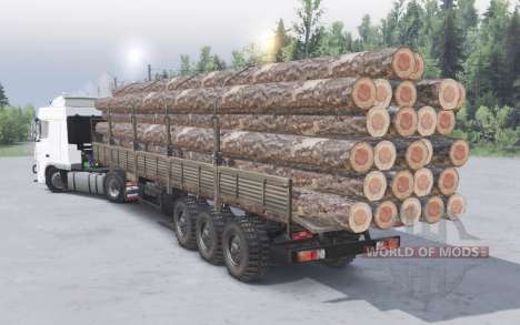 DAF XF105 for Spin Tires