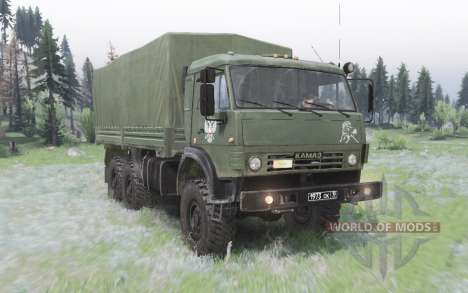 KamAZ 53501 Mustang for Spin Tires
