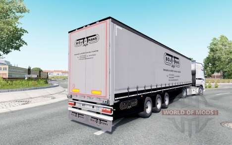 Tilt trailer for Euro Truck Simulator 2