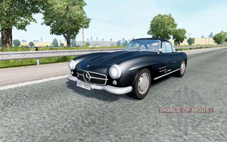 Classic cars for traffic for Euro Truck Simulator 2
