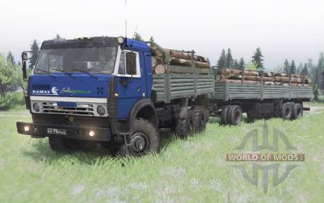 KamAZ 5350 for Spin Tires