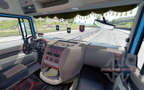 Setting seat for Euro Truck Simulator 2