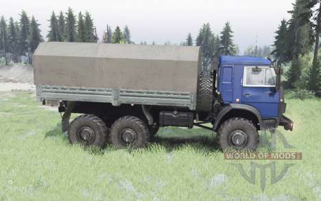 KamAZ 5350 for Spin Tires