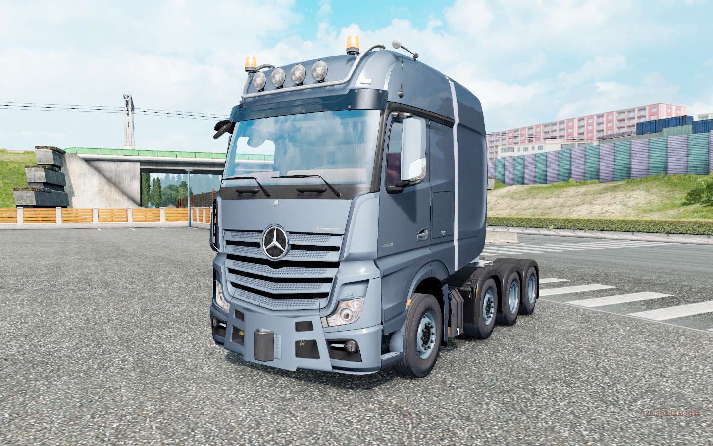 Mercedes-Benz Actros 4163 Slt (Mp4) 2013 For Euro Truck Simulator 2